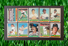 San Francisco Giants - Lot of 10 Topps Baseball Trading Cards (1976) VG COND!