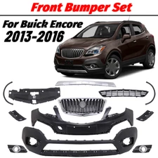 Front Bumper Cover Grille Complete Kit For Buick Encore 2013-2016 Direct fit
