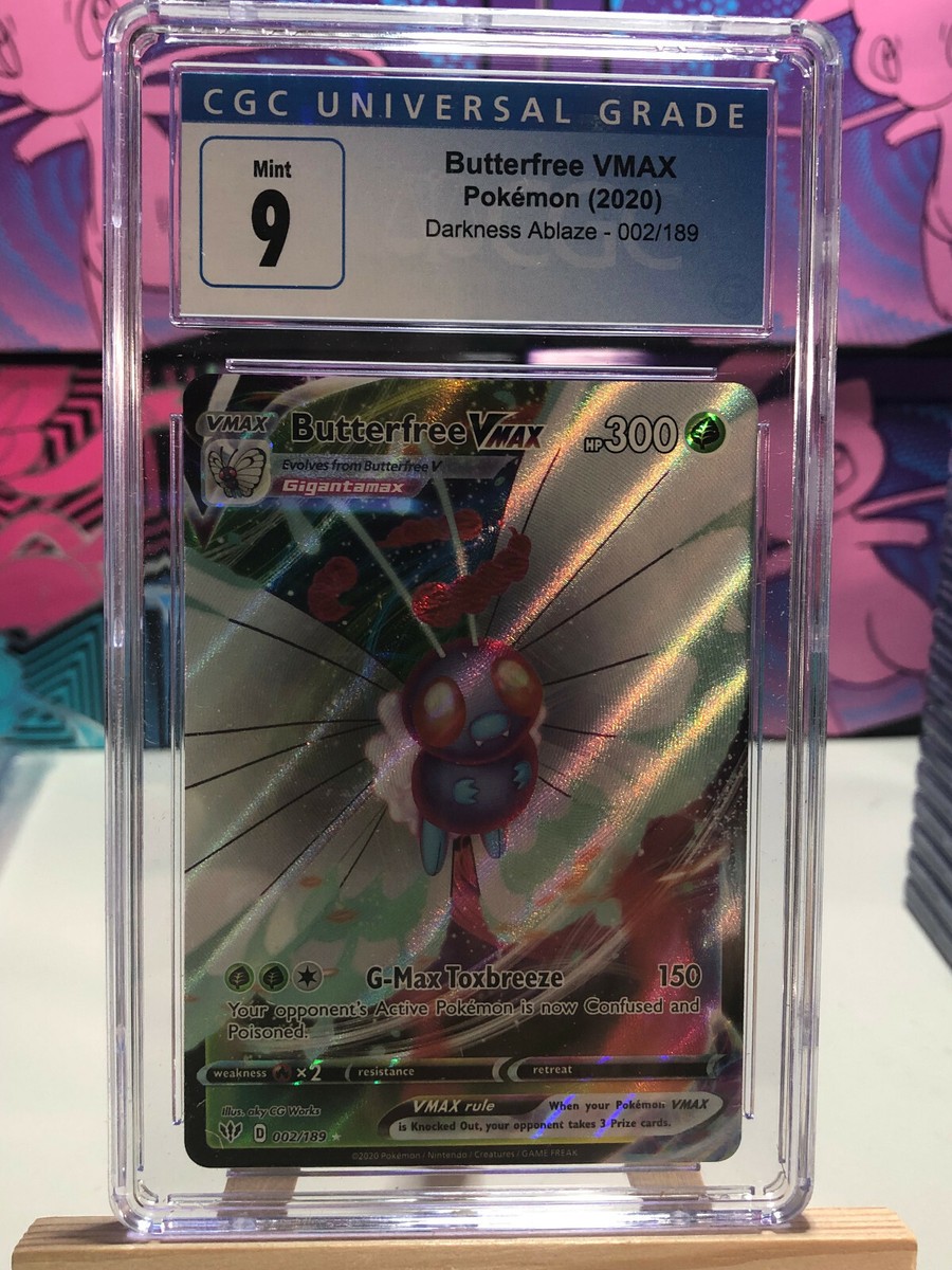 butterfree vmax pokemon card value Butterfree VMAX (Rainbow Rare)