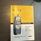 Sanyo RL-4930 Black Gray Cellular Phone USERS MANUAL ONLY