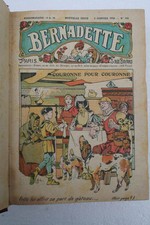 Bernadette, French girl novel, No. 418-469, 1938