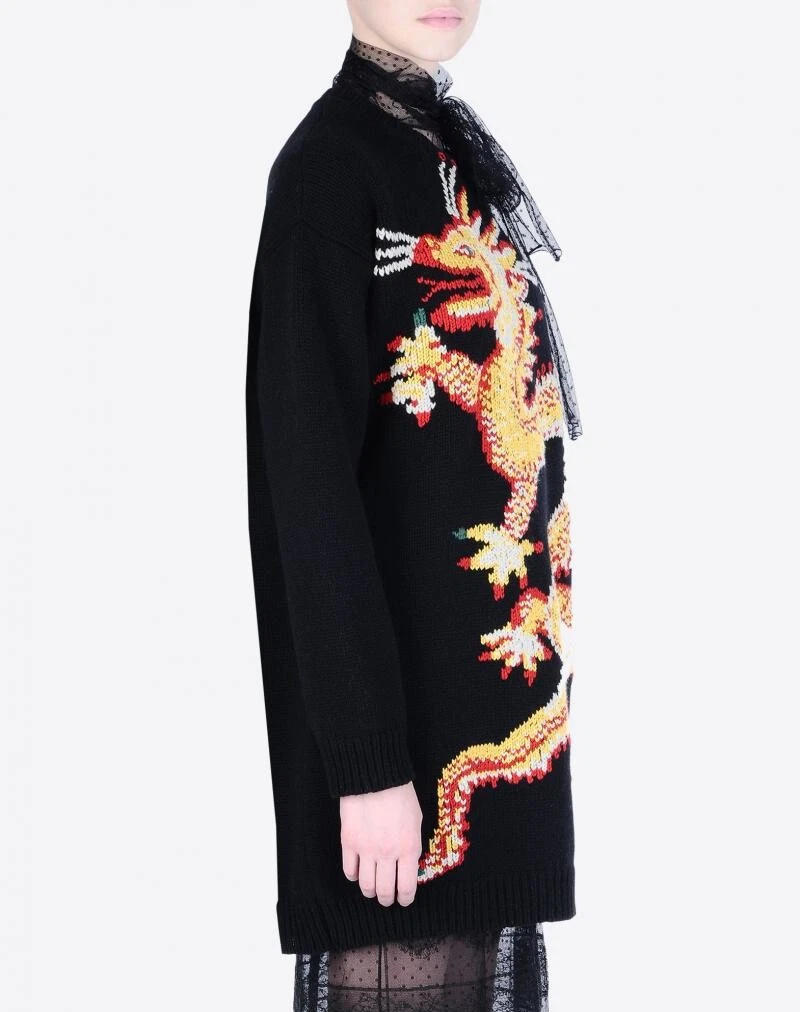 Abito Maglione Valentino Dragon Intarsia taglia S Nuovo con etichette