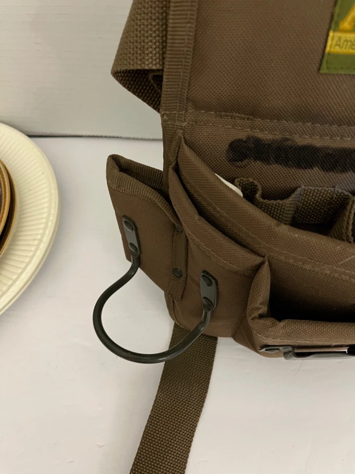 Tool Belt AWP American Work Products Classic Brown Canvas Construction Hammer - Image 3 of 4