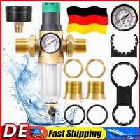 1 Zoll RüCkspüLfilter Druckminderer Vorfilter Wasserfilter Hauswasserstation Dhl