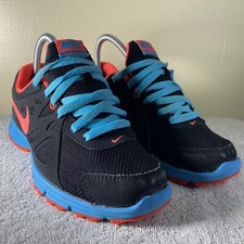 Women  s Nike Revolution 2 Black Red Blue Size 7