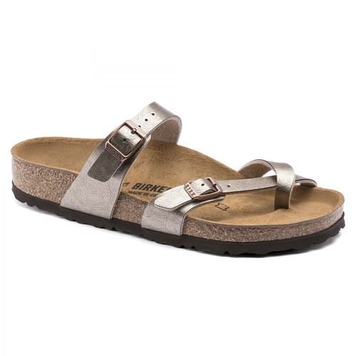 Birkenstock Womens Mayari Graceful Taupe Birko-Flor - 1016408 | eBay