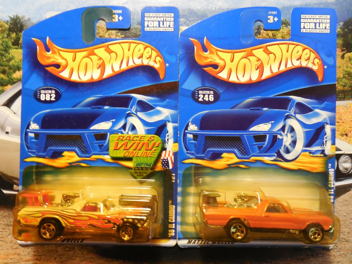 Hot Wheels '68 EL Camino LOT 4 MUSCLE MANIA STARS STRIPES