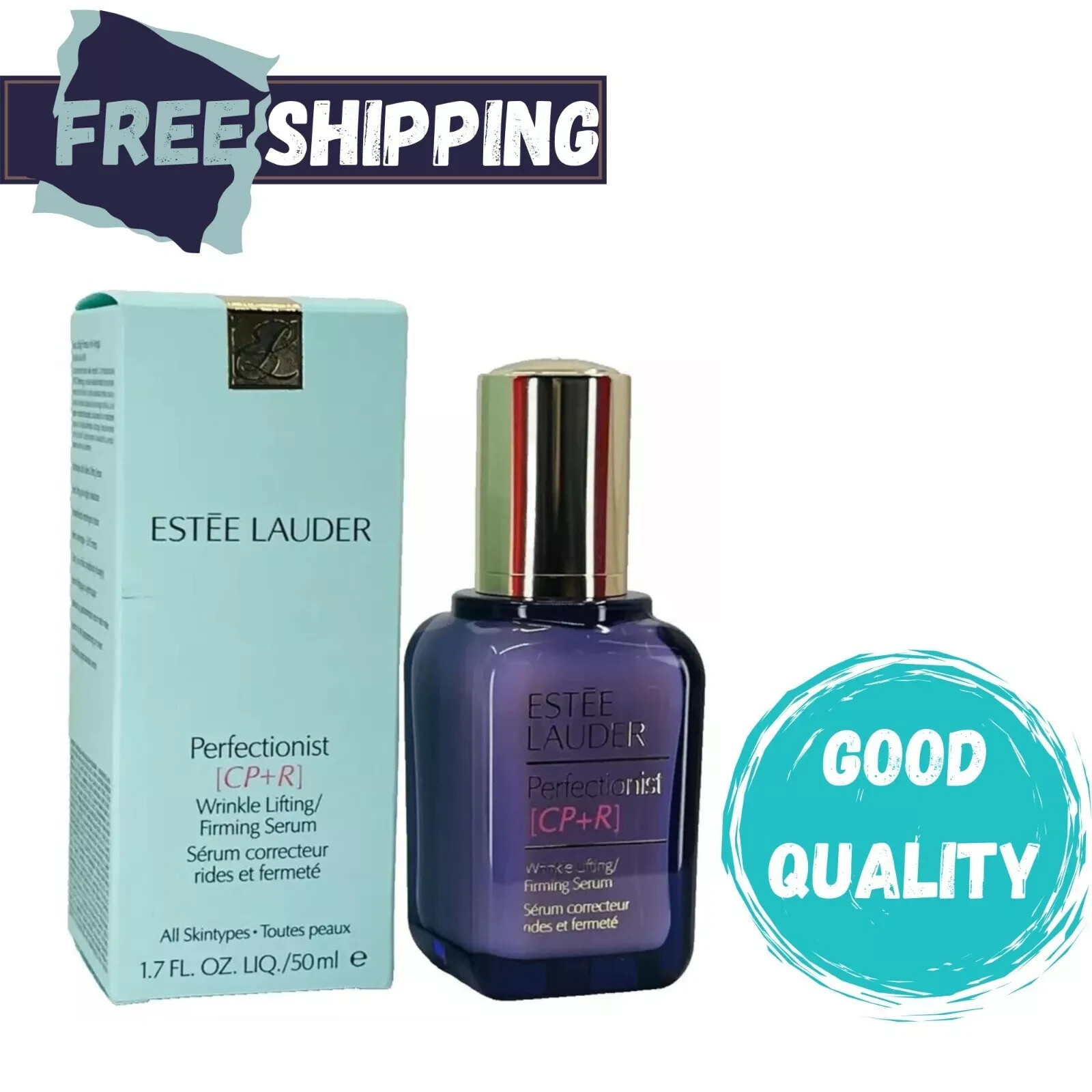 Estee Lauder Perfectionist CP+R Wrinkle Lifting Firming Serum 1.7oz 50ml Anti-Aging Skincare Solution
