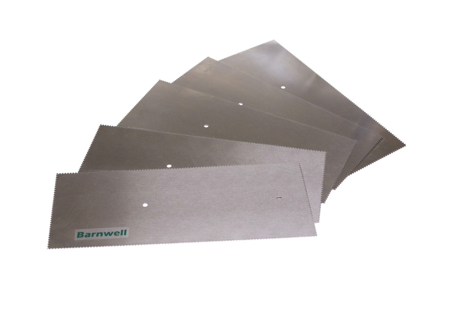 Barnwell Replacement A2 V Notched Adhesive Trowel Blade x 5
