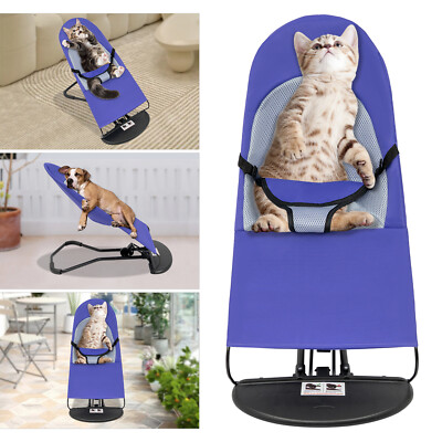 Portable Cat Rocking Chair Dog Snoring Chair Bed Rest Accessories Pet Rocking