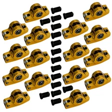 1.5 Ratio 3/8" Stud Self-aligning Roller Rocker Arms Set For Chevy SBC Gen I 350