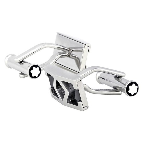 Montblanc Signature Collection Cufflinks - Stainless Steel Item: 114766 RRP £330 - Picture 2 of 9