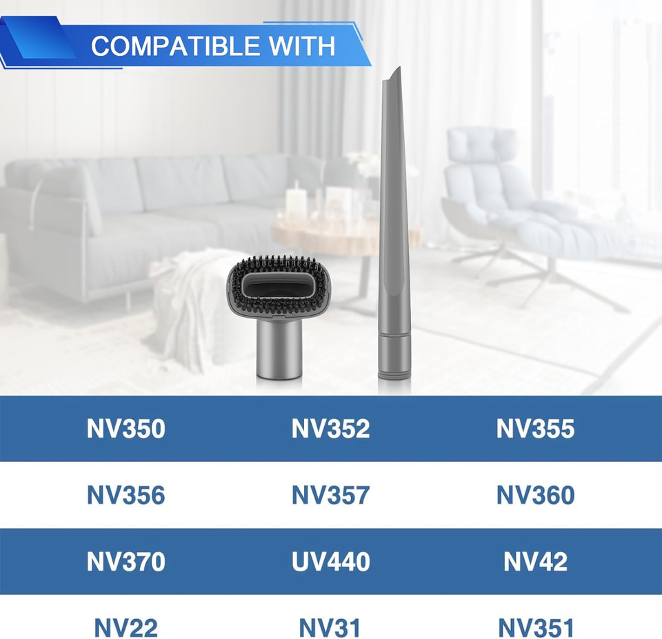 Dust Brush Crevice Tool Compatible Shark Navigator LiftAway Vacuum