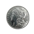 1880-P Morgan Dollar AU-Almost Uncirculated 90% Silver $1 U.S Coin # 1913