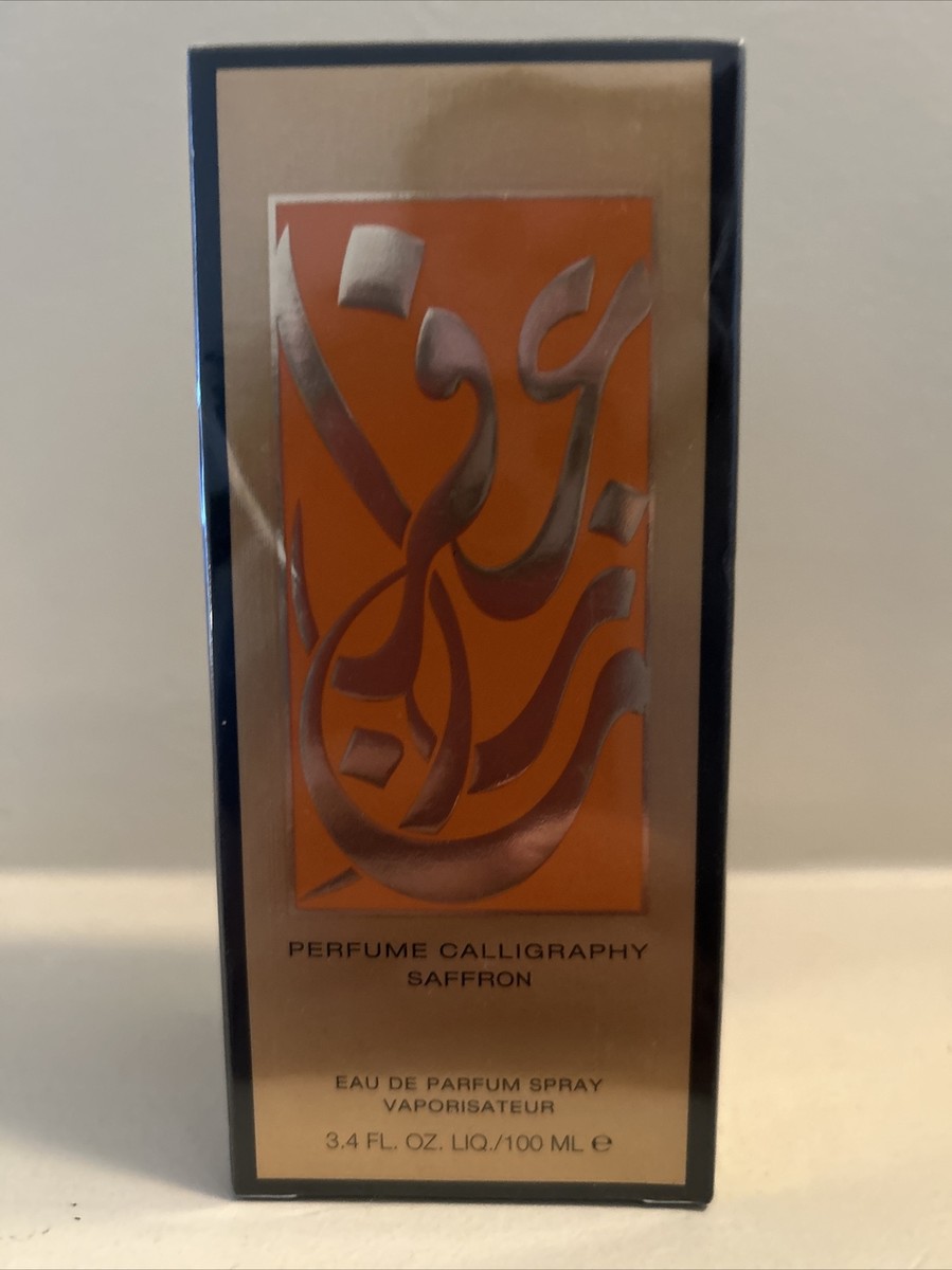 New Rare Perfume Calligraphy saffron Eau De Parfum By Aramis 100ml