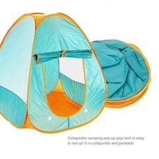 Kids Play Pop Up Tent w/Camping Gear Set  Tools