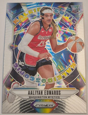 2024 WNBA Prizm AALIYAH EDWARDS #6 KALEIDOSCOPIC Rookie Card MYSTICS RC Rainbow