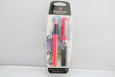 New Sheaffer Calligraphy Fine (1.0mm) Fountain Pen, Pink
