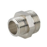 "Gewindefitting Verchromt Messing, Doppelnippel Reduziert Ag 1 X Ag 3/4\""