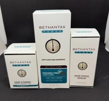 Ensemble de soins capillaires Bethantax Power (shampooing + vitamine + sérum)