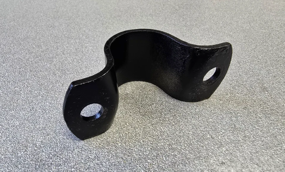 VERY NICE ORIGINAL PORSCHE 911 912 914 930 REAR SWAY BAR SUPPORTING BOW BRACKET - Изображение 4 из 4