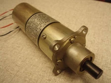 GEARED MOTOR 12VDC OR 24VDC  TORQUE 50 OZ-IN. 30-60 RPM