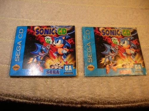 sonic cd sega cd not for resale cib