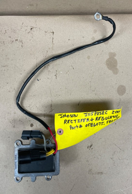 Good Used OEM Johnson / Evinrude 2004 Rectifier & Regulator, Part # 0586075