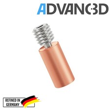 Advanc3D V6 Titan Kupfer Halsschraube Throat M6*21mm/1.75mm All Metal Hotend