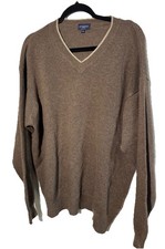 Burberry Golf Italy Sweater Men s 70 Wool 30 Cashmere Pullover Size XL