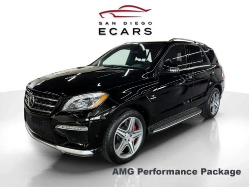 2014 Mercedes-Benz ML63 AMG ML 63 AMG 4MATIC Sport Utility 4D