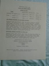 Moskvich & Volga Cars price list & specifications brochure Sep 1965 UK market