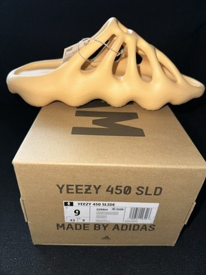 adidas YEEZY 450 SLIDE CREAM Slippers Slides YZY SLD GZ9864 Size 9