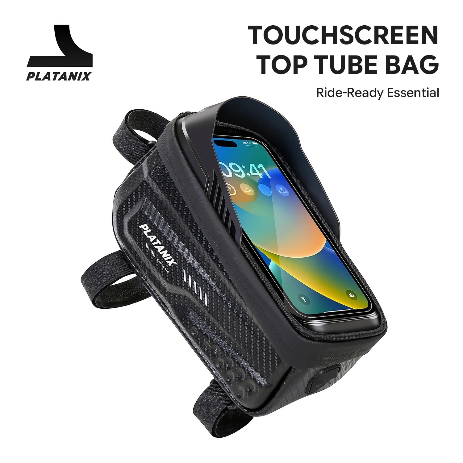 Borsa telaio bici impermeabile per manubrio