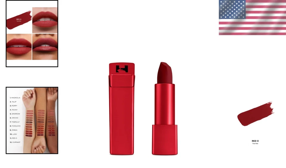Red Matte Lipstick - Long-Lasting Formula - Image 2 of 4