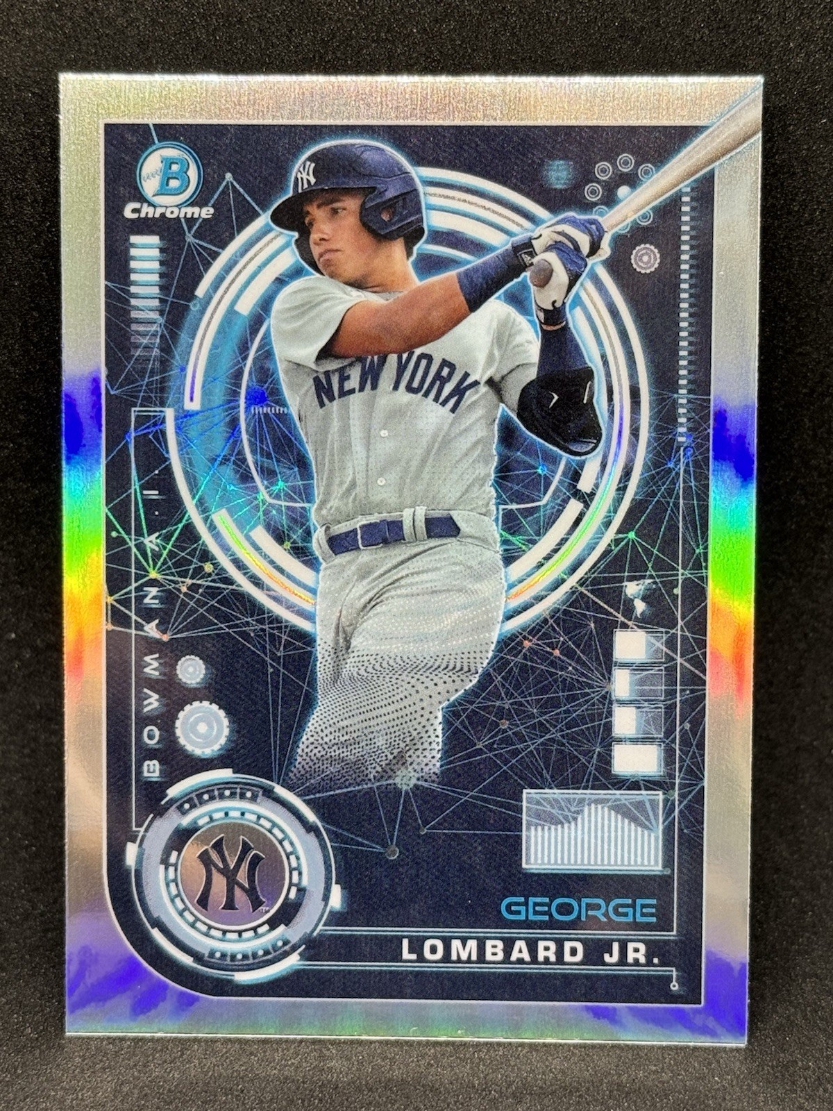 George Lombard Jr 2024 Bowman Chrome AI #BAI-19 - Yankees