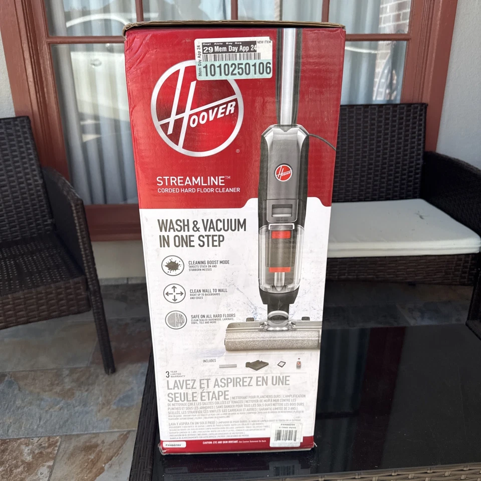 Hoover Streamline Corded Hard Floor Cleaner FH46020V (OB) - Image 4 of 4