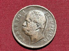 Italy 1893 B/I 10 Centesimi Fine