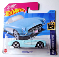 Hot Wheels - 1956 Corvette C1 - Barbie Edition - Hw Screen Time 2023 - HKK87