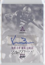 2018 Panini Luminance Rookie Ink Pink 1/5 Kalen Ballage #RI-KAB Auto 0r2f