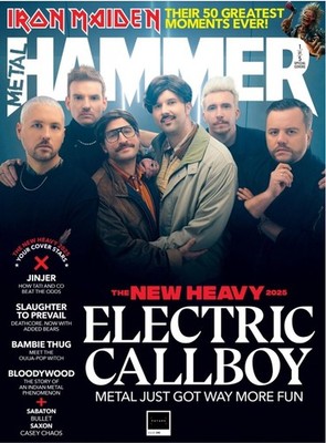 METAL HAMMER #398 April 2025 ELECTRIC CALLBOY COVER Casey Chaos JINJER @ NEW