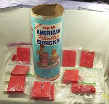 Vintage by Halsam American Plastic Bricks No. 745 405 Pcs L K