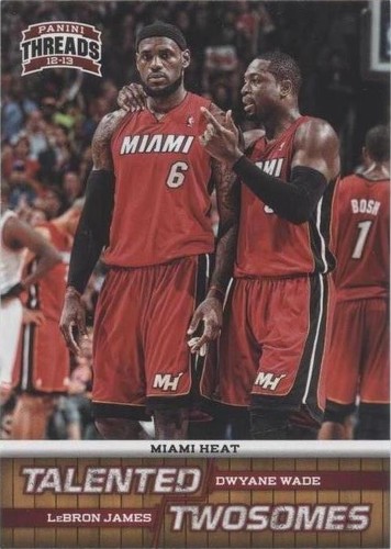2003 Fleer Trio #300 LeBron James Carmelo Anthony Dwyane Wade RC