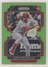 2022 Panini Prizm Tier II Lime Green Prizm 121/125 Lars Nootbaar #119 0ym4