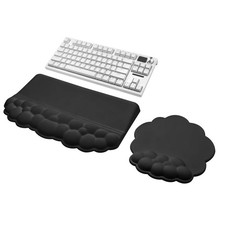 Computer Keyboard Stand with Wrist Rest, Ergonomic Tilted Keyboard Holder - K...