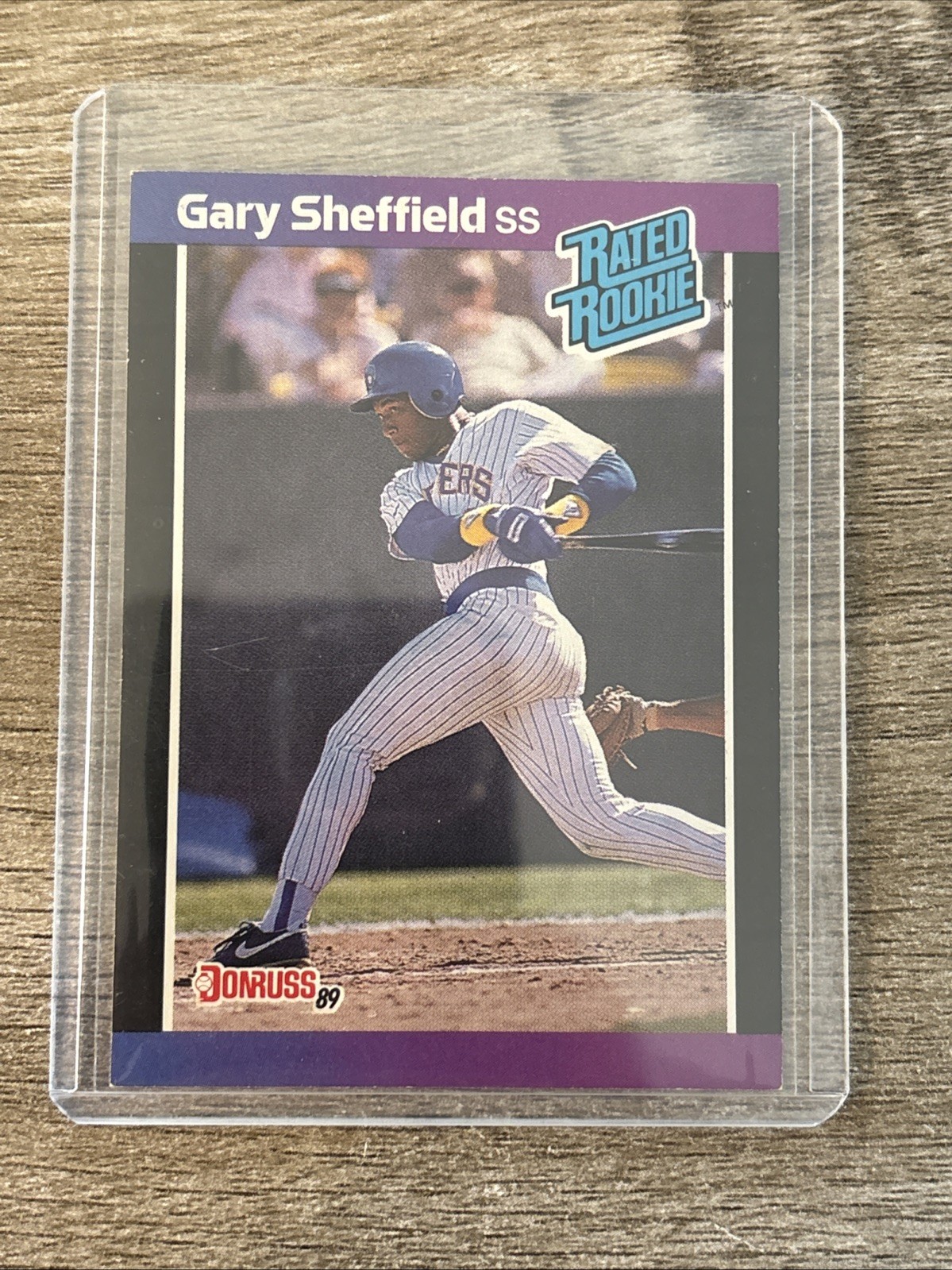 1989 MLB Donruss Baseball | Gary Sheffield RC | #31  | Milwaukee Brewers