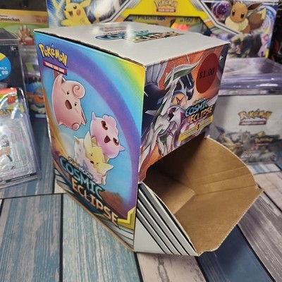 Empty Pokémon Dollar General Cosmic Eclipse One Dollar Gravity Feeder (No Packs)