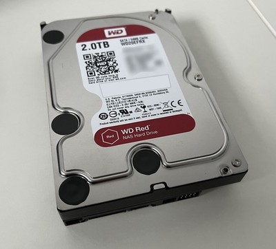 Western Digital WD Red 2TB  3,5'' SATA III NAS HDD WD20EFRX