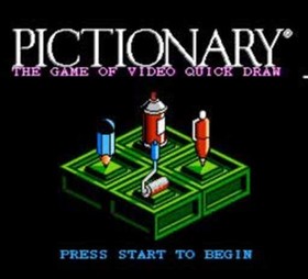 Pictionary - Fun Classic NES Nintendo Game