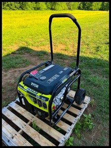 RYOBI 6,500-Watt Gasoline Powered Portable Generator